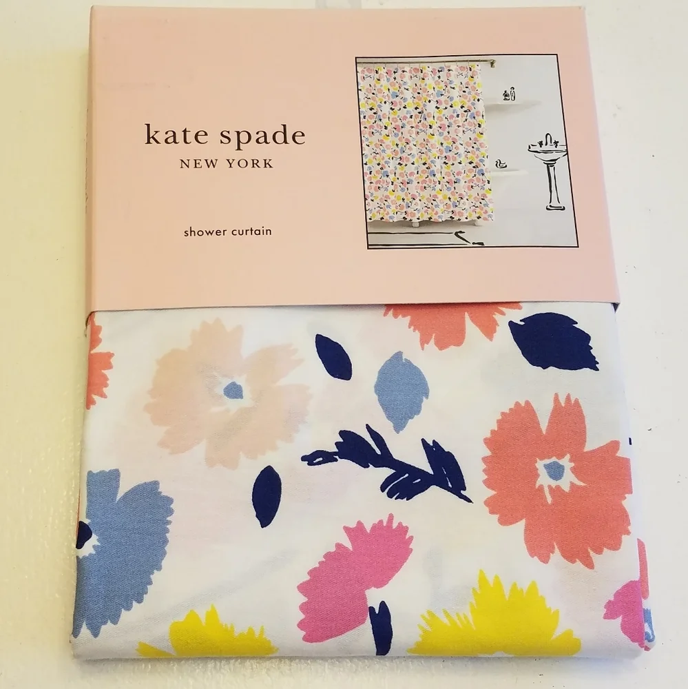 New Kate spade New York Shower Curtain Gala Floral